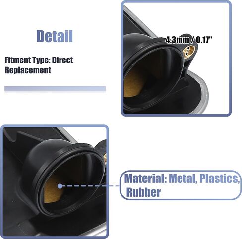 uxcell No.93742042 Transmission Filter Oil Pan Replacement for CHEVROLET for SUZUKI in Saudi Arabia