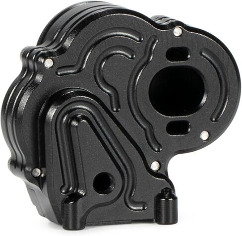 UTB18 Capra Transmission Housing Aluminum Alloy Transmission Housing Set Gearbox Cover for 1/18 RC Crawler UTB18 Capra Unlimited Trail Buggy AXI212002 Upgrades (UTB18 Transmission Housing Black) in Saudi Arabia
