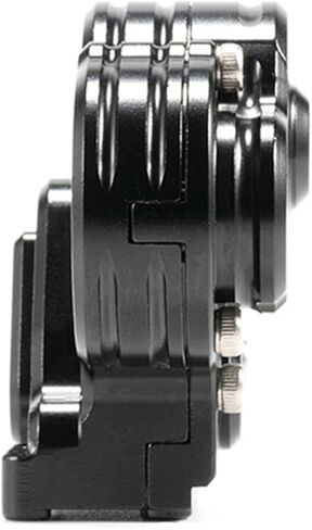 UTB18 Capra Transmission Housing Aluminum Alloy Transmission Housing Set Gearbox Cover for 1/18 RC Crawler UTB18 Capra Unlimited Trail Buggy AXI212002 Upgrades (UTB18 Transmission Housing Black) in Saudi Arabia