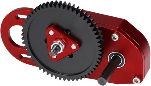 SCX10 II Gearbox، 1/10 RC Car Transmission Gearbox، 2Low Transmission Overdrive Box for 1/10 RC Crawler SCX10 II Capra LCG Cheater Rigs (أرجواني) in Kuwait