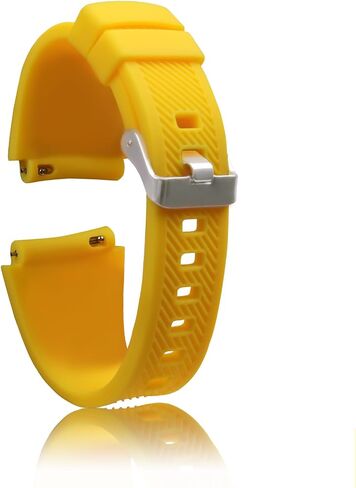 Silicone Watch Strap，22mm Width Watch Band Elegant Silicone Watch Strap for Men and Women in Saudi Arabia