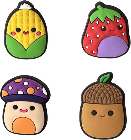 DUSSEN Shoe Charms 50 Pcs Cute Animal Cartoon Shoe Decoration Charms for Shoes Bracelet Wristband Clog Sandals Birthday Party Favors Gifts in Kuwait