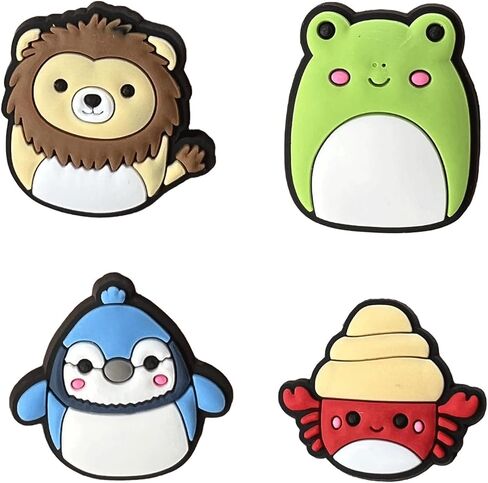 DUSSEN Shoe Charms 50 Pcs Cute Animal Cartoon Shoe Decoration Charms for Shoes Bracelet Wristband Clog Sandals Birthday Party Favors Gifts in Kuwait