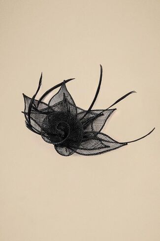 قبعات BABEYOND Fascinators للنساء - قبعة حفلات الشاي Kentucky Fascinator Derby ريشة زهرة مشبك شعر لحفلات الزفاف in Saudi Arabia