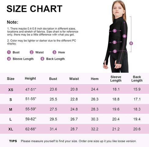 B&GCozy Girls Athletic Lightweight Jacket Full Zip Yoga Runing Track Riding Coat with Pocket 6-15 Years in Saudi Arabia