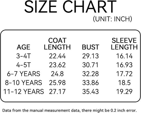 Girls Winter Dress Coats Faux Fur Hooded Fleece Jackets Waterproof Parka Outwear in Kuwait