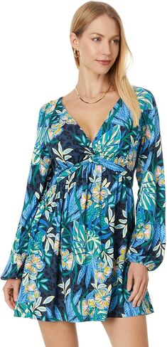 Lilly Pulitzer, Womens, Loralei Skirted Romper, Multi The Hottest Spot, X-Small in Saudi Arabia