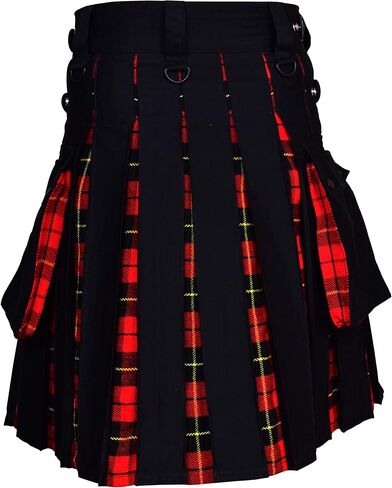 UFS Kilts-Hybrid Utility Kilt for Men Plus Size Cotton & Tartan Colors 50''-70'' in Saudi Arabia