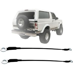 APA Replacement Tailgate Cable Support Cable 18'' for 1978-1996 Bronco Pair FO1918106 D20Z7143052A E3TZ9843052A E3TZ9843053A