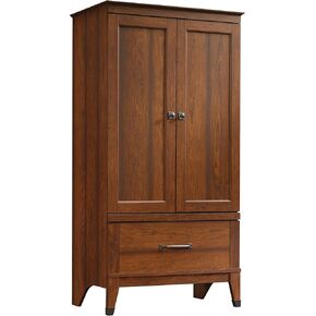 Sauder Carson Forge Armoire, Washington Cherry finish