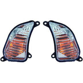 For Toyota Avalon Front Signal/Corner Light Assembly 2013 2014 2015 Driver and Passenger Side Pair w/Bulbs For TO2530151