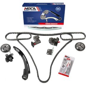 MOCA Timing Chain Kit for 04-06 for NISSAN Altima & 04-08 for NISSAN Maxima & 04-09 for NISSAN Quest 3.5L V6 DOHC VQ35DE