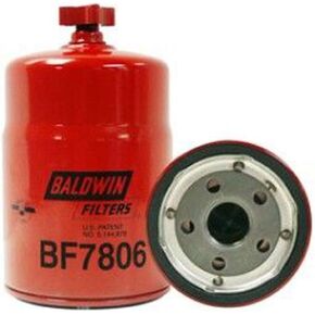 Baldwin Fuel/Water Separator Spin-on with Drain - BF7806
