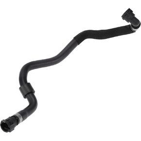 Engine Radiator Hose No.17127580960 Cooling System Radiator Coolant Hose for BMW 740i 3.0L 2011-2012 Rubber Black