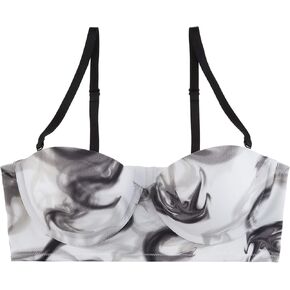 Women's Convertible Adjustable Long Line Bra with Underwire and Molded Cups, Single