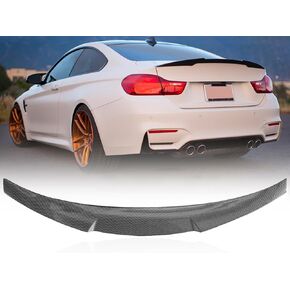Carbon Fiber Rear Spoiler Wing for 2008-2012 BMW E90 M3 Style 3 Series Sedan 323i 325i 325xi 328i 330i 330xi 335i 335d Rear Trunk Lip Spoiler (E90 Spoiler)