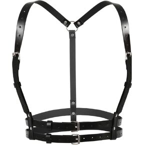 WERFORU Women Body Punk Waist Belt