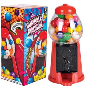 The Dreidel Company Gumball Machine Bank and Coin Bank Toy For Kids, Gum Balls not included, 6.5" (Single)