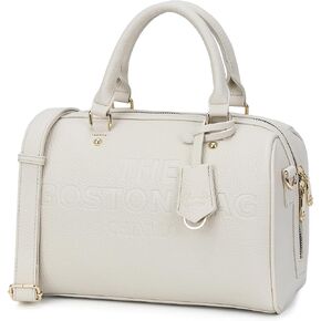 Boston Bags for Women, Top Handle Satchel Purse and Handbags with Shoulder Strap
