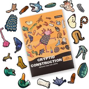 Cryptid Construction kit, Monster Fridge Magnet Creature Creation Kit, Magnetic Animals by VMNlooking (Magnet)