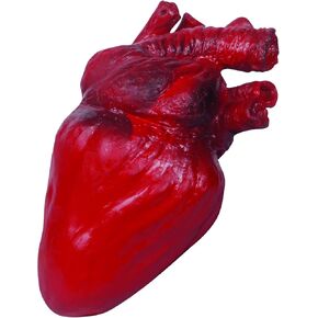 Loftus International Bloody Realistic Heart Halloween Decoration Prop, Red