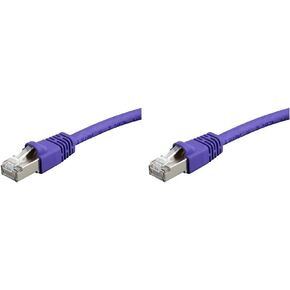 Monoprice Cat6A Ethernet Patch Cable - Snagless RJ45, Fullboot, 550Mhz, Double Shielded (S/FTP) Pure Bare Copper Wire, 10G, 26AWG, 14 Feet, Yellow