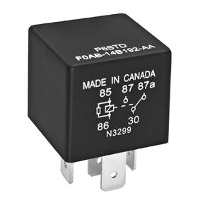 P6SDT FOAB-14B192-AA Automotive Relay – 40A 12VDC 5-Pin, OEM Replacement F0AB-14B192-AA Electrical System Relay for Ford