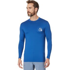 Quiksilver Men's DNA Bubble Logo Long Sleeve Surf Tee Rashguard