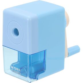 M&G Manual Pencil Sharpener, Hand Crank Pencils Sharpener Automatic Lead Feeding Pencils Sharpener Office Supplies for Classroom Office, Pink