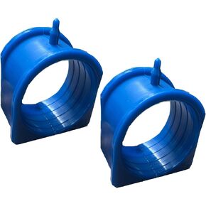 Steering Gear Mounting Bushing 2 PACK Compatible with Hummer H3 H3T 2006-2010, Fit for GMC Canyon/Chevrolet Colorado 2006-2012 Steering Rack Bushing Kit Replacement 19301783 Blue