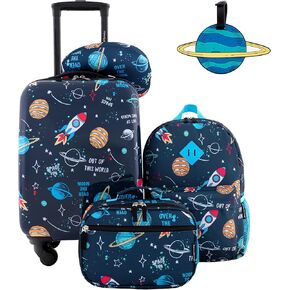 Travelers Club Kids Luggage, Space, 5-Piece Set