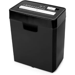 Shredder for Home Use, 8-Sheet Strip Cut Paper Shredder,Also Shred Card/Staple,Small Mini Document Shredder for Office,Portable Shredder Machine for Home, 3.2-Gal Bin