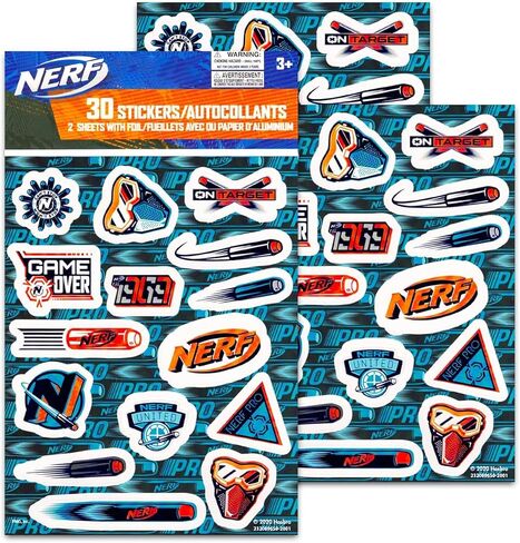 Nerf Darts Mega XL Dart Refills 2 Pack Set - Bundle with 20 Nerf Mega XL Whistler Darts Plus Bonus Stickers | Nerf Darts for Kids Ages 8-12 in Saudi Arabia