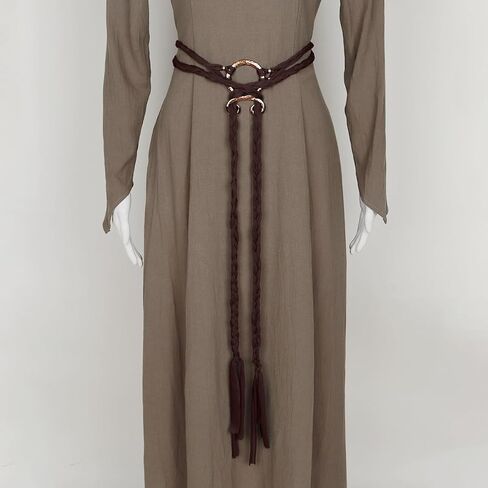 Joukavor Viking Troll Cross Belt Medieval Rope Belt Norse Witch Belt for Women in Saudi Arabia