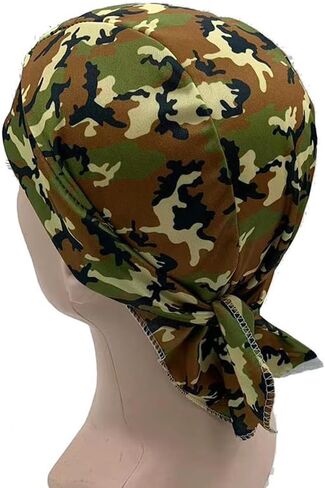 Camouflage Cycling Do Rag Head Wraps Cycling Caps Dew Rag Skull Caps Beanie Cap Como Do Rags in Saudi Arabia