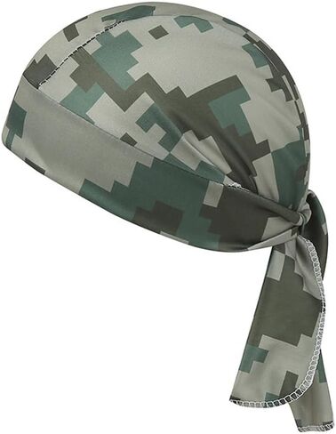 Camouflage Cycling Do Rag Head Wraps Cycling Caps Dew Rag Skull Caps Beanie Cap Como Do Rags in Saudi Arabia