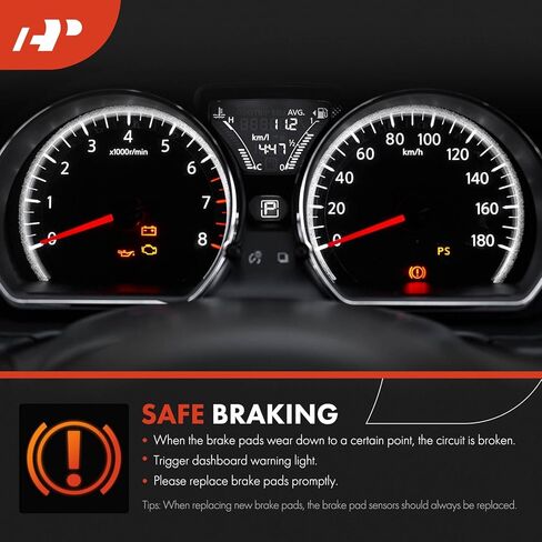 A-Premium Front Driver Brake Pad Wear Sensor Compatible with Buick Encore GX 2020 2021 2022 2023 2024 2025 in Saudi Arabia