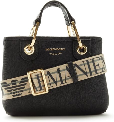 Emporio Armani women Myea handbags black in Saudi Arabia