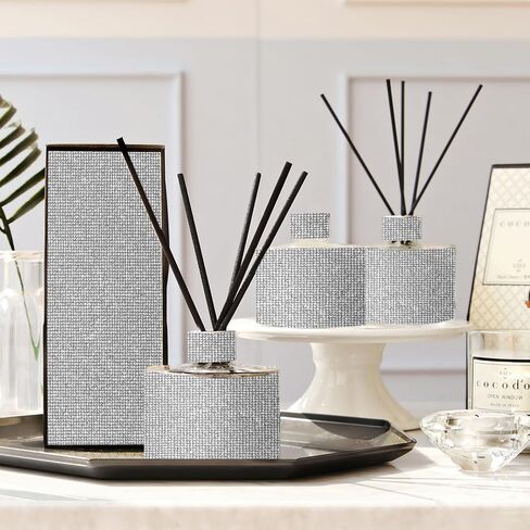 12000 قطعة من ورقة حجر الراين اللامعة، ورقة ملصق من حجر الراين الأبيض، أوراق حجر الراين ذاتية اللصق من حجر الراين ملصقات ذاتية اللصق لتزيين السيارة DIY ملصقات جواهر كريستالية 9.4 × 7.9 بوصة in Kuwait