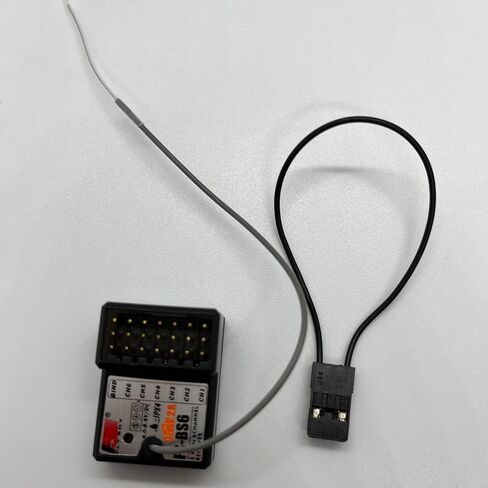 Flysky FS BS6 IPX4 Waterproof Gyro Receiver 2.4G 6CH for FS-GT5 FS-i6 FS-i6X Transmitter RC Car Boat (1pcs FS-BS6 Waterprrof Receiver) in Saudi Arabia