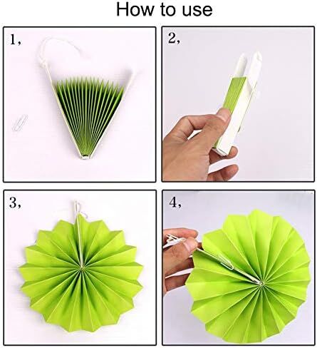 Yunison Halloween 12pcs Paper Fan Decorations Kit DIY Ceiling Hanging Paper Fans, Smile Pumpkin Party Banner, 24pcs 3D Bat Wall Stickers Window Decor Supplies in Saudi Arabia
