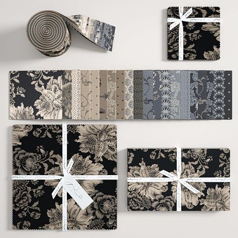 True Fabrics Bellflower Precut Fabric (Fat Quarter Bundle) - 20 pcs in 18" x 22" cuts in Kuwait