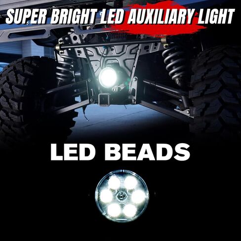 A & UTV PRO Front & Rear Bumper Guard With LED Light for Polaris Ranger 1000 / XP 1000 / Crew XP 1000 2018-2023 2024, Heavy Duty Steel Brush Guard Protector Accessories, Replace OEM # 2882531, 2882529 in Saudi Arabia