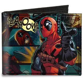 Buckle-Down Canvas Bi-fold Wallet Yeaaoow Pose/Deadpool Corp in Saudi Arabia