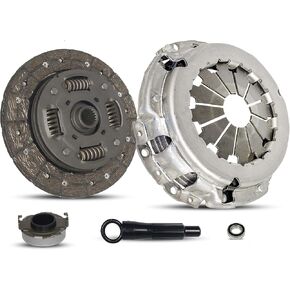 Clutch Kit (08-049) | Compatible With Fit Base Sport Hatchback 4-Door 2007-2008 1.5L 1497CC l4 GAS SOHC Naturally Aspirated |Bahnhof HD Full Woven Organic Clutch Disc (190 mm, 20 spline)