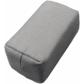 Suede Applicator, Car Detailing Sponge Applicator, Use with Ceramic Coating for Cars, Ceramic Spray Coating, Graphene Coatings On Car Paint, Metal, Plastic Trim, Rubber & Glass