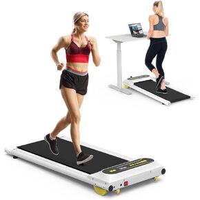 Walking Pad, Under Desk Treadmill, Treadmills for Home/Office, Walking Pad Treadmill Under Desk, 265 Lb Capacity, Portable Treadmill with Remote & LED Screen- Ideal for Fitness Enthusiasts