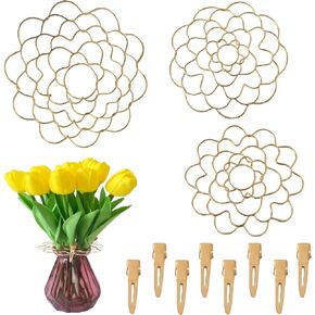 TAIANUAN 3Pcs Stainless Steel Flower Arrangement Holder for Vase Floral Wire Tool Bouquet Holder Grid Frogs Fixed Plant Florist Supplies (White) in Saudi Arabia