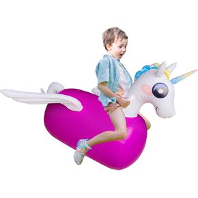 ZHUYNXIR Kid Bouncy Horse Toy,Kid Jumping Animal Toy, Kid Favorite Horse Jumping Toy.Perfect for Birthday, Bouncy Toy for Kids, Supports Up to 220 Pounds.