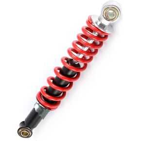 Front Rear Shock Absorber Damper 270 mm / 10.63 inch, For 50cc‑125cc off-road vehicles, pit bikes, ATVs, karts, motorcycles, Red Spring Struts Shocks Dampers